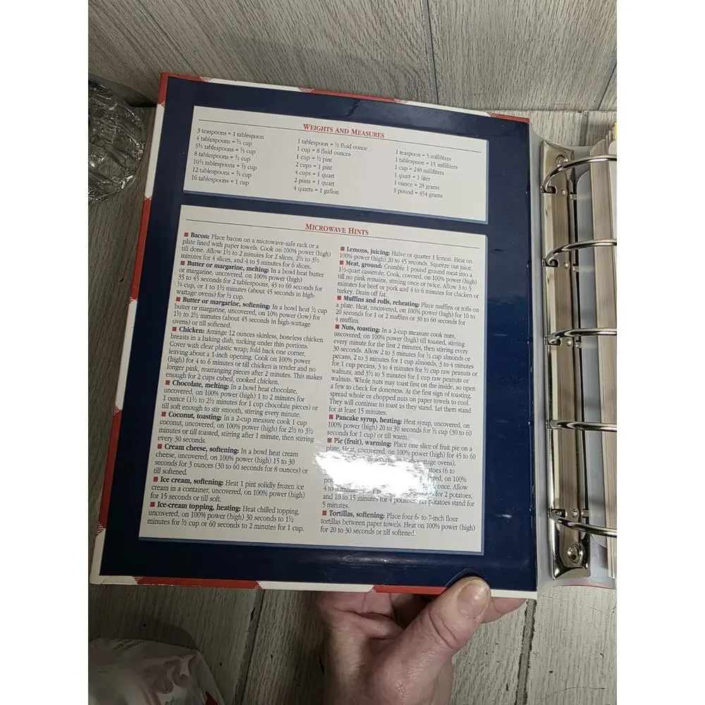 Better Homes And Gardens New Cook Book 5 Ring HC Binder 11th Edition